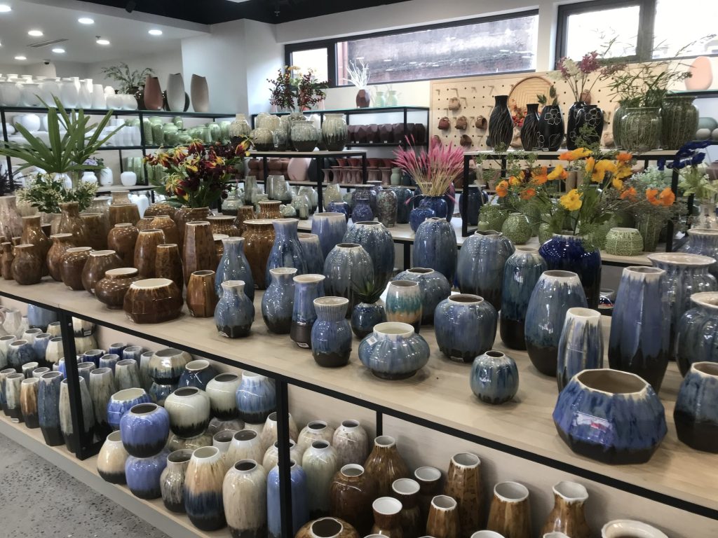 Xuất khẩu gốm sứ sang Mỹ